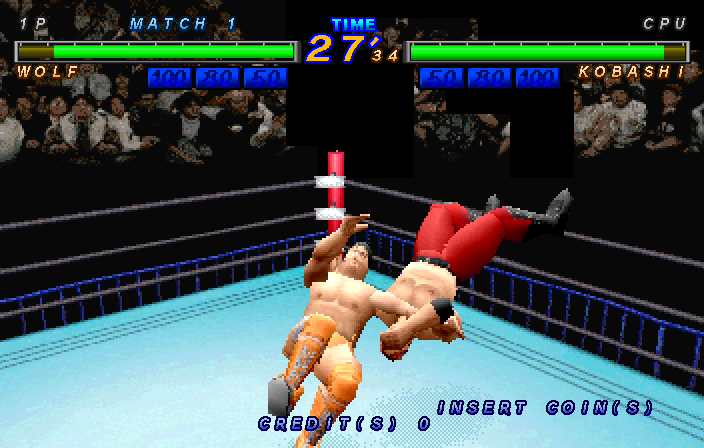 Zen Nippon Pro-Wrestling Featuring Virtua (J 971123 V1.000) Screenshot 1